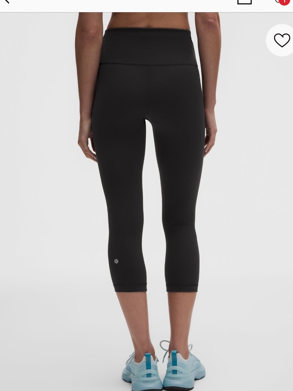 lululemon athletica Wunder Train High-Rise Crop 26 - Black